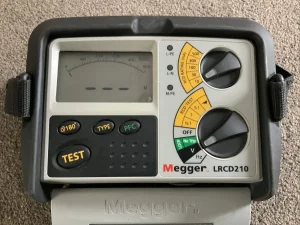 Megger LRCD210 Combined Loop and RCD Tester