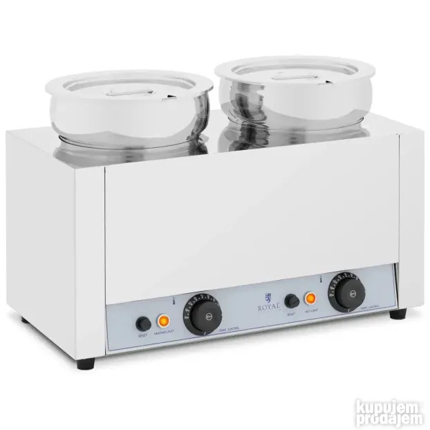 Royal Catering RCBM_GN1/1_1 Bain Marie 600 W 1 GN 1/1 Aftapkraan Waterbad Voedselverwarmer