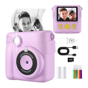 Deciji fotoaparat sa 16x ZOOM 32GB ljubicasti