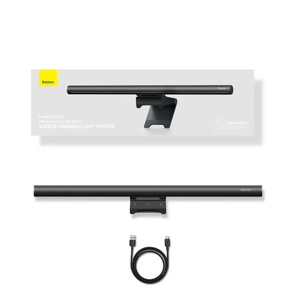 Baseus lampa za monitor sa zakacaljkom i-wok2 Series crna