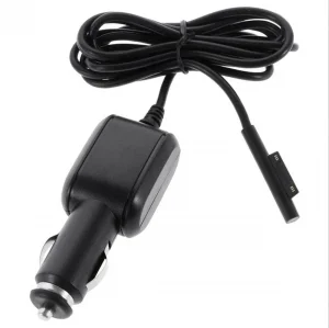 Auto Punjač za Microsoft Surface Pro 3, Pro 4, Pro 5 Crni