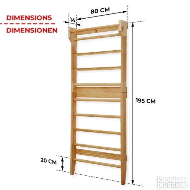 Švedske merdevine (Physionics)