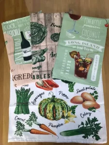 Kuhinjske krpe, moldavske - 4 motiva