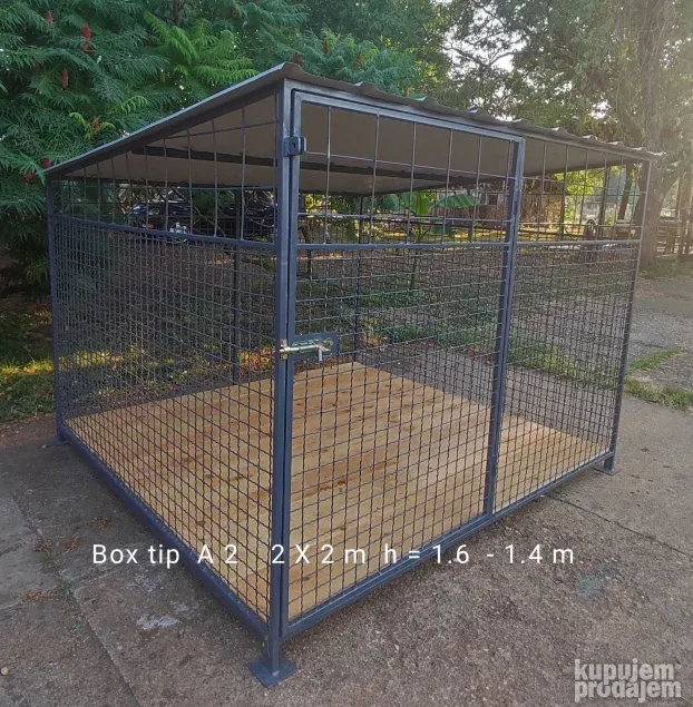 Boks kavez za psa 3 x 2