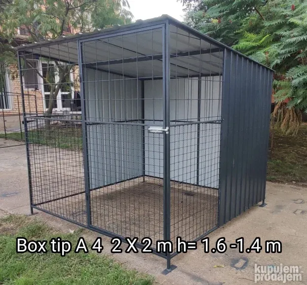 Boks kavez za psa 3 x 2