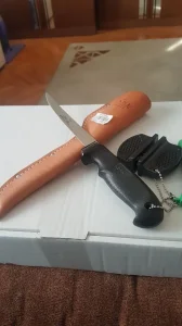 Lovacki noz CASE U.S.A. Fich & Game, Akcija