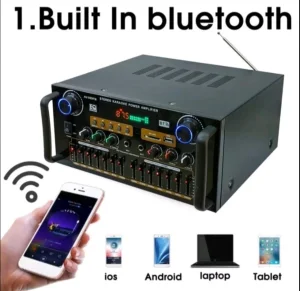 NOVO! Pojacalo Resiver Bluetooth AV-999FM