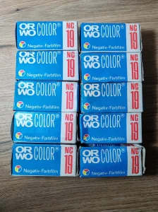 orwo nc 19 color