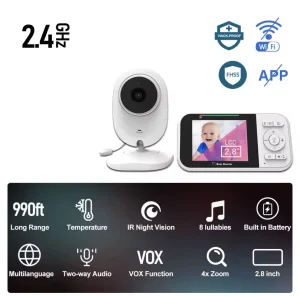 Baby monitor bebi kamera alarm za nadzor beba monitoring