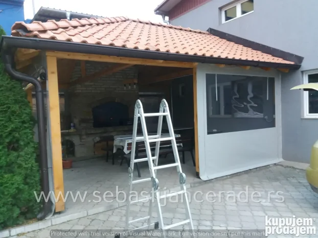 Cerade / Prividne Folije za zatvaranje objekata