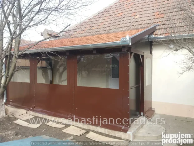 Cerade / Prividne Folije za zatvaranje objekata