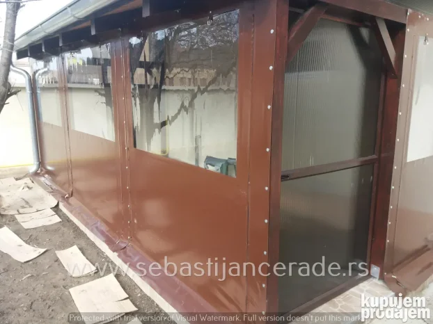 Cerade / Prividne Folije za zatvaranje objekata