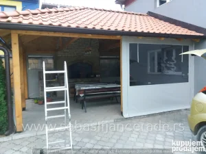 Cerade / Prividne Folije za zatvaranje objekata