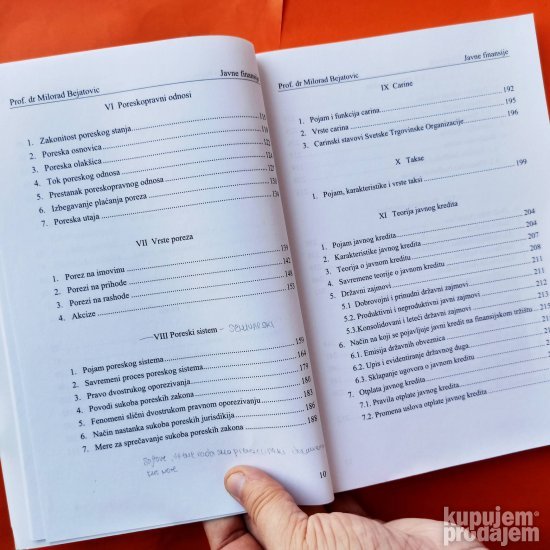 Milorad Bejatovic Javne finansije