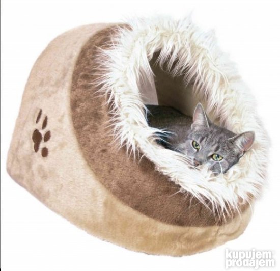 Trixie platnena kućica za mace "Minou" 35cmx26cmx41cm