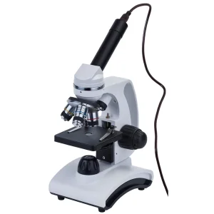 LEVENHUK Discovery Femto Polar digital microscope and book