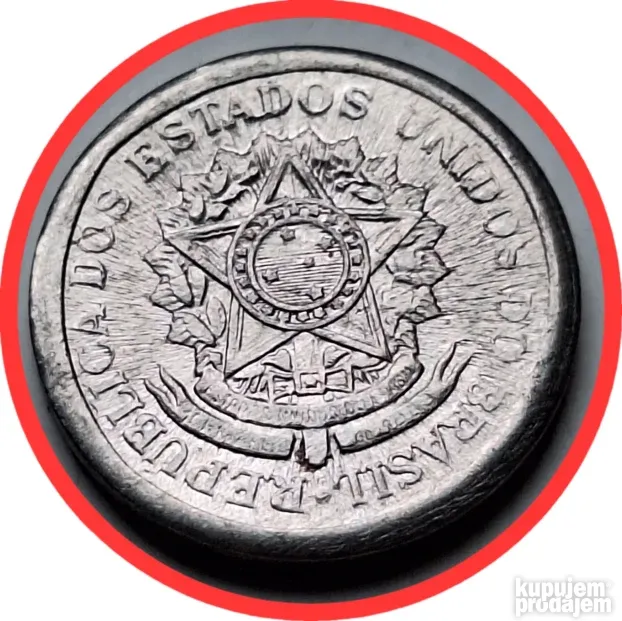 50 Centavos 1958 Brazil
