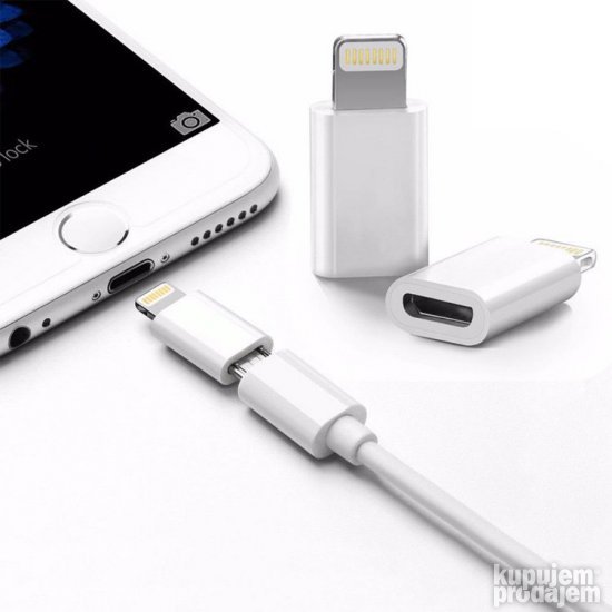 Adapter sa micro USB na Lightning za iPhone, iPad, iPod
