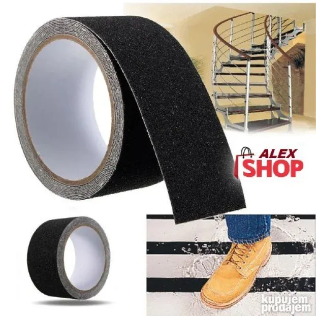 ANTI-SLIP protivklizna samolepljiva traka za pod i stepeništ