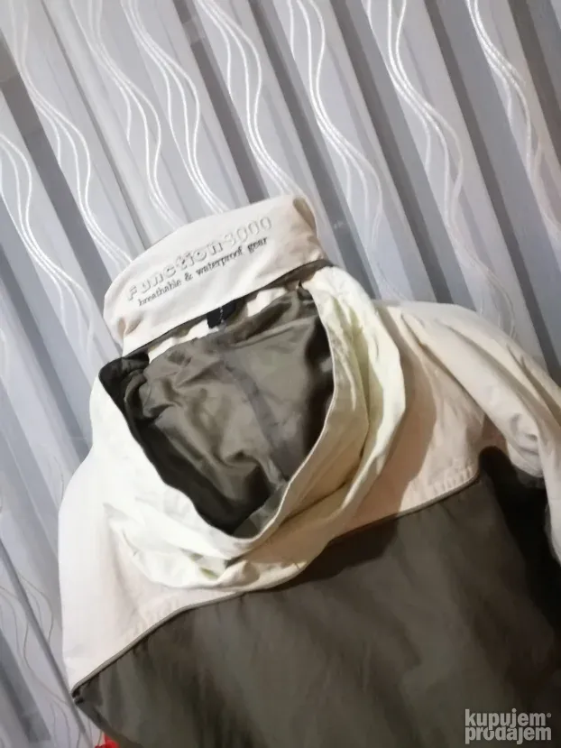 Bež zelena jakna CRANE unisex vel. S