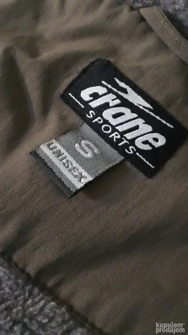 Bež zelena jakna CRANE unisex vel. S