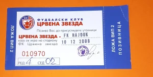 Crvenazvezda hajduk 2008 Pozivnica