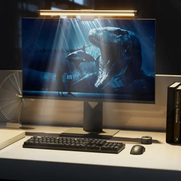 Lampa za monitor S3 Plus srebrna - NOVO GARANCIJA