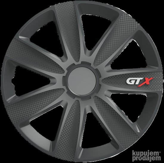Universele RVS sierstuk Carbon - MT-016C - Aansluit diameter tussen de 35mm en 50mm