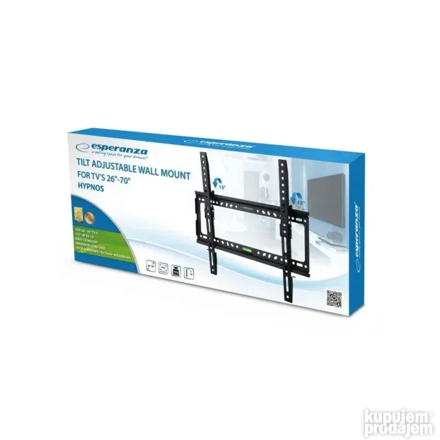 Esperanza  ERW014 zidni tv nosač 26-70'