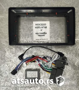 Blenda (okvir) za multimediju 9" Mercedes W203 / W209 / W168