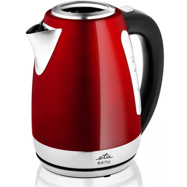 ETA ELA Mini Bollitore Elettrico - 1,2L, 2100W, Acciaio Inox, Filtro Anticalcare Rimovibile, Grigio