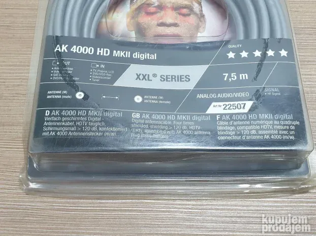 OEHLBACH digitalni antenski kabl 5m