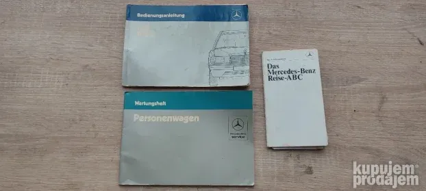 Mercedes 190 Uputstvo+servisna