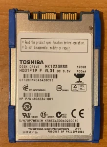 Toshiba 1.8" 120GB