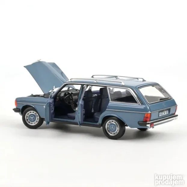 NOREV Mercedes-Benz 200 T 1980 Blue, 1:18