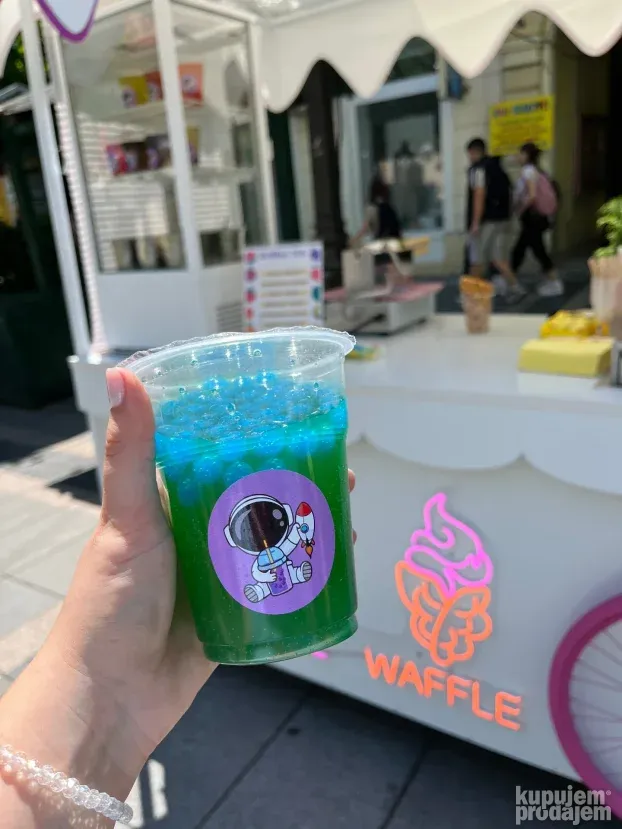 POSAO Bubble tea waffle ( buble vafl)