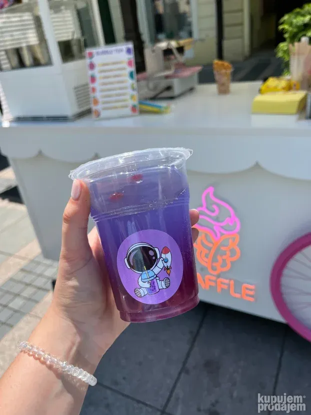 POSAO Bubble tea waffle ( buble vafl)
