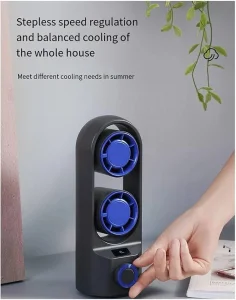 Električni stoni ventilator, sa funkcijom okretanja