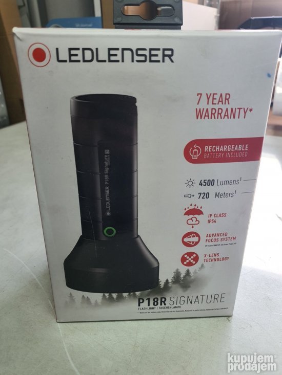Baterijska Lampa LED P18R - Ledlenser