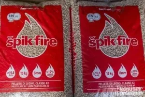 Spikfire pelet a2 90% bukva i 10% jela/smrce -cena za 1 tonu