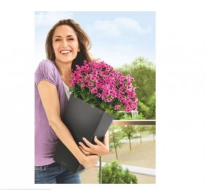 Saksija sa Sistemom Navodnjavanja 22x22x41cm - Lechuza