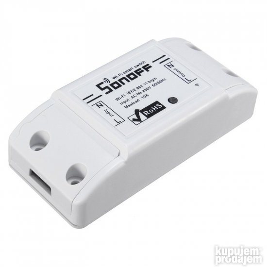 Sonoff Basic R2 10A osnovni wifi prekidač za pametnu kuću