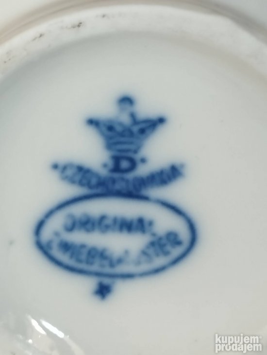 Porcelanska stara vaza za cvecje-17cm