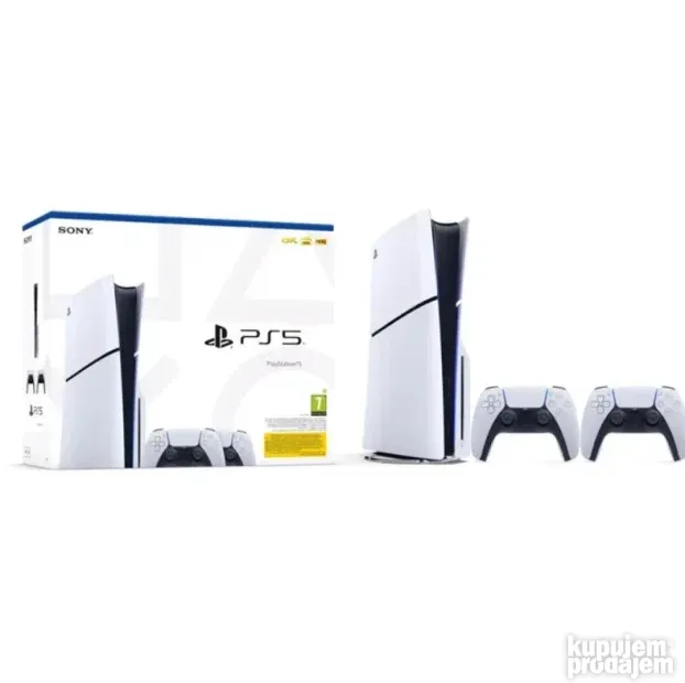 SONY PlayStation 5 Slim + 2 DualSense controller