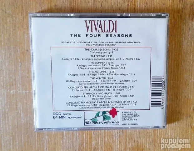 Vivaldi - The Four Seasons - CD