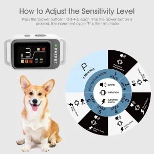 AI inteligentni automatski Ogrlica za dresuru pasa Teletakt