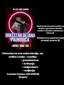 Pravi orkestar za sva vaša veselja!