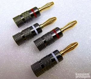 HiFi Audio Nakamichi Banana Činč 4mm BF (gold) 4 komada