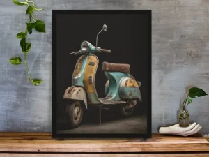 Vespa Vintage Slike spremne za kačenje Dimenzija po želji