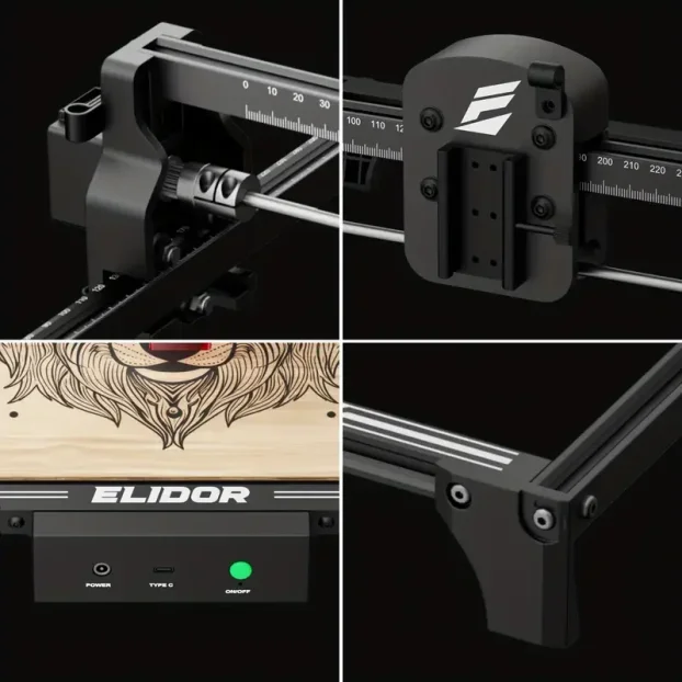 CNC laser Z6 6000mw  za graviranje ELIDOR /NOVO